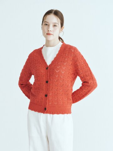 카멜 니트 가디건 (UFLKCA156N)