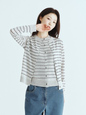 엘바 니트 가디건 (UFLKCA251N)