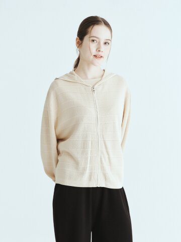 말리부 짚업 니트 가디건 (UFLKCA254N)