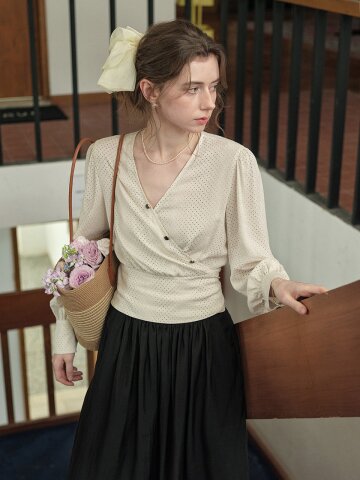 4/20일 예약배송_SR_Overlapping waist top