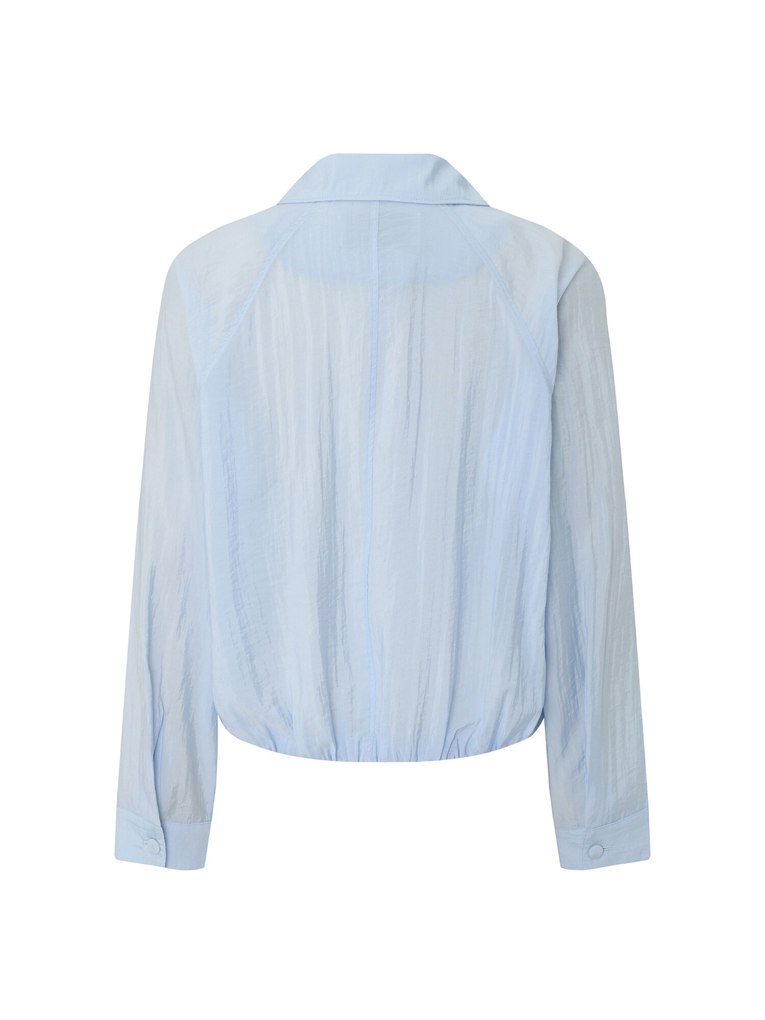 크링클 칼라넥 점퍼 (SKY BLUE)