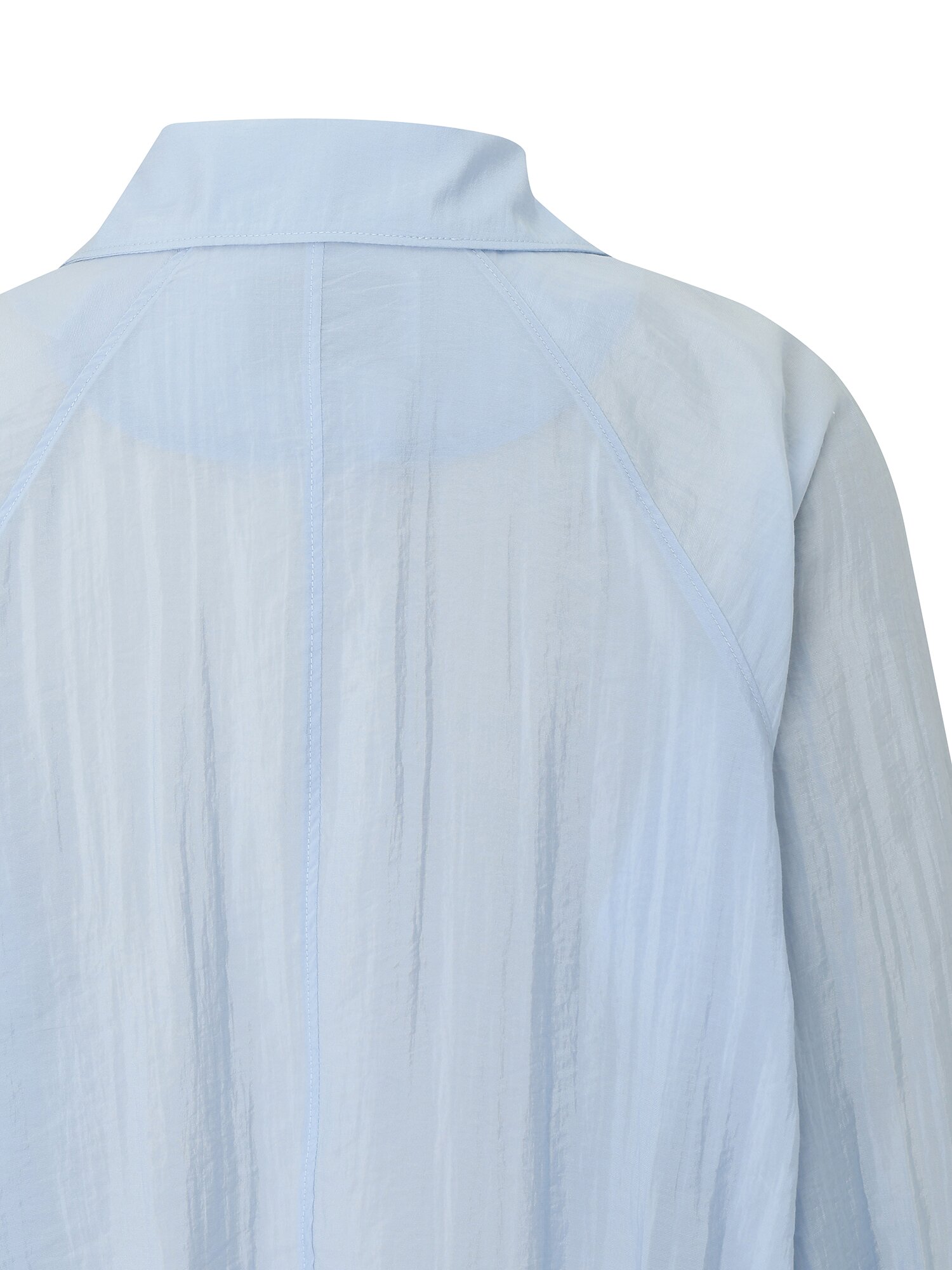 크링클 칼라넥 점퍼 (SKY BLUE)