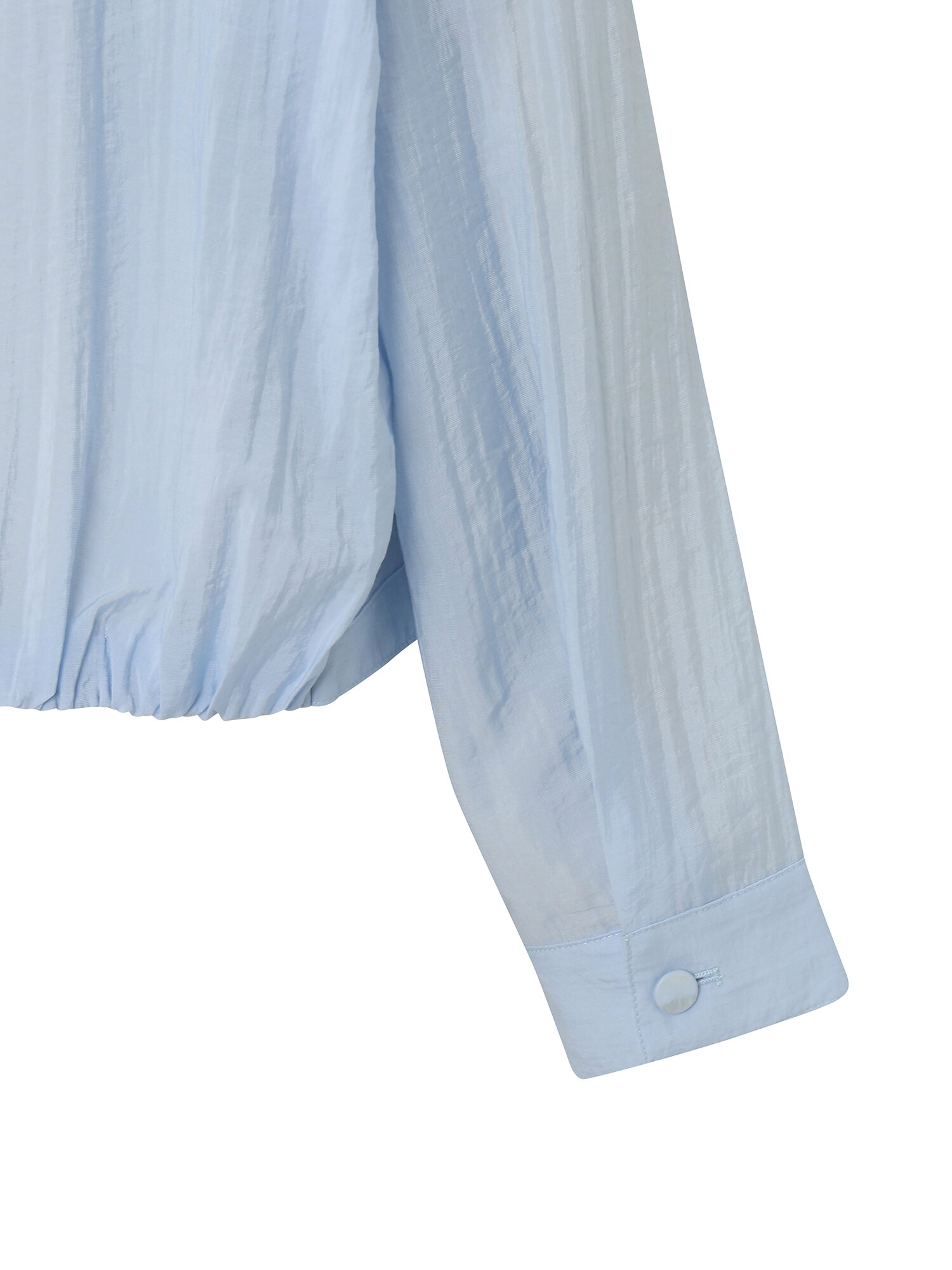 크링클 칼라넥 점퍼 (SKY BLUE)