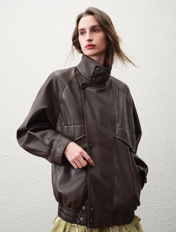 BA_Oversize faux jacket