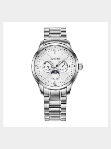 [스콜피온] 남성 썬앤문 메탈시계 SP3510M-WH