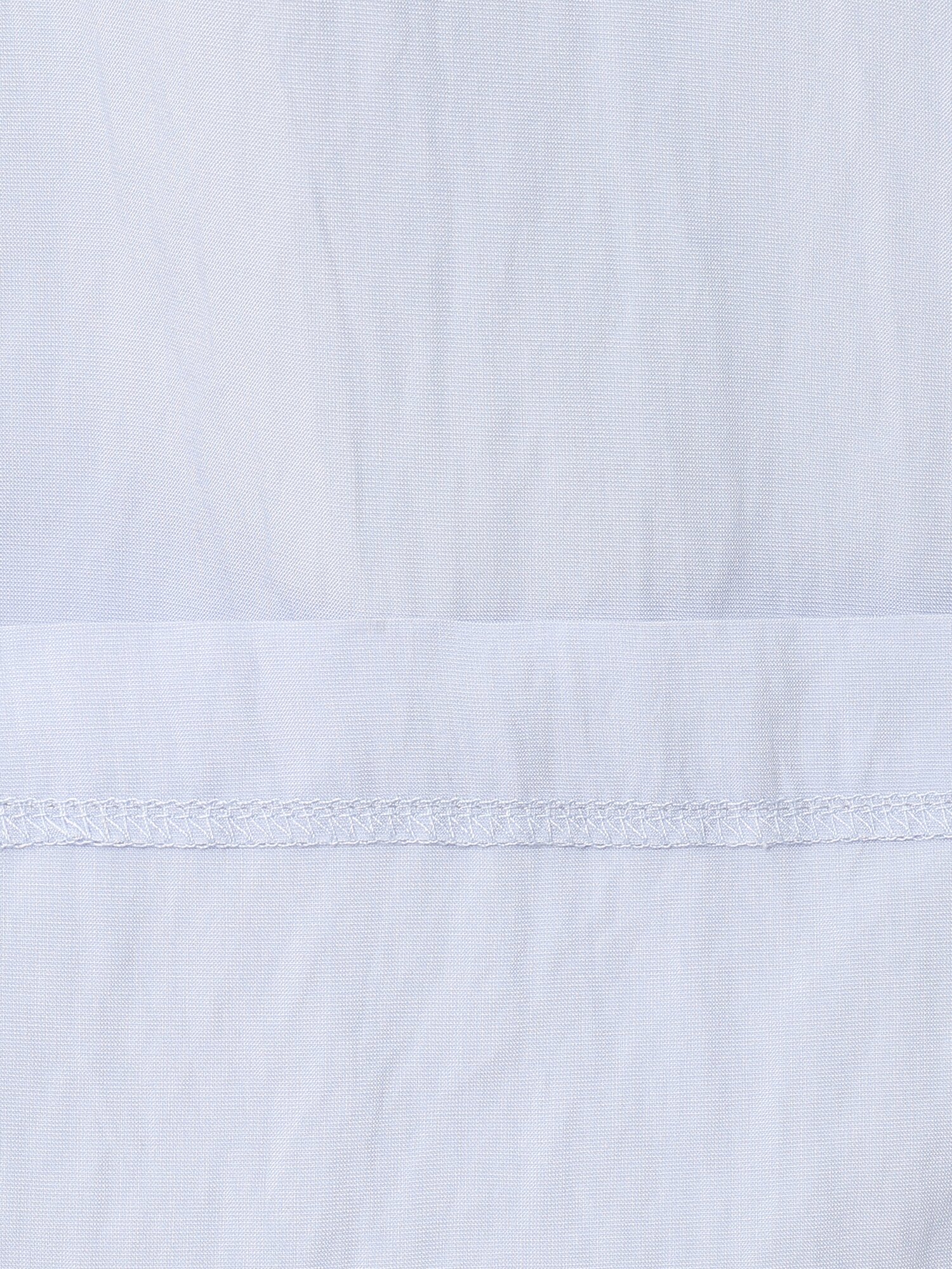 핀 턱 오픈칼라 벨티드 롱 원피스 (SKY BLUE)