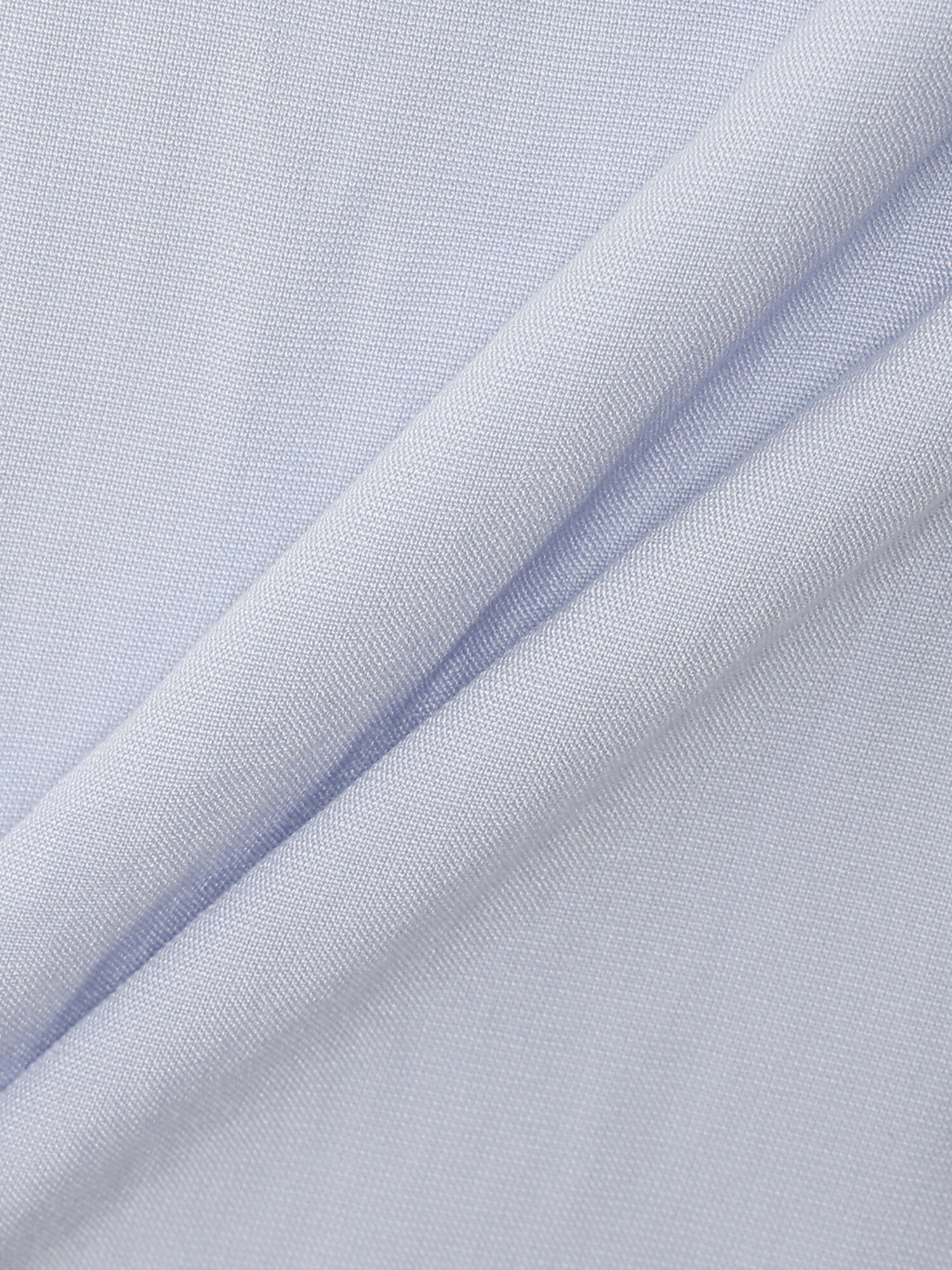 핀 턱 오픈칼라 벨티드 롱 원피스 (SKY BLUE)