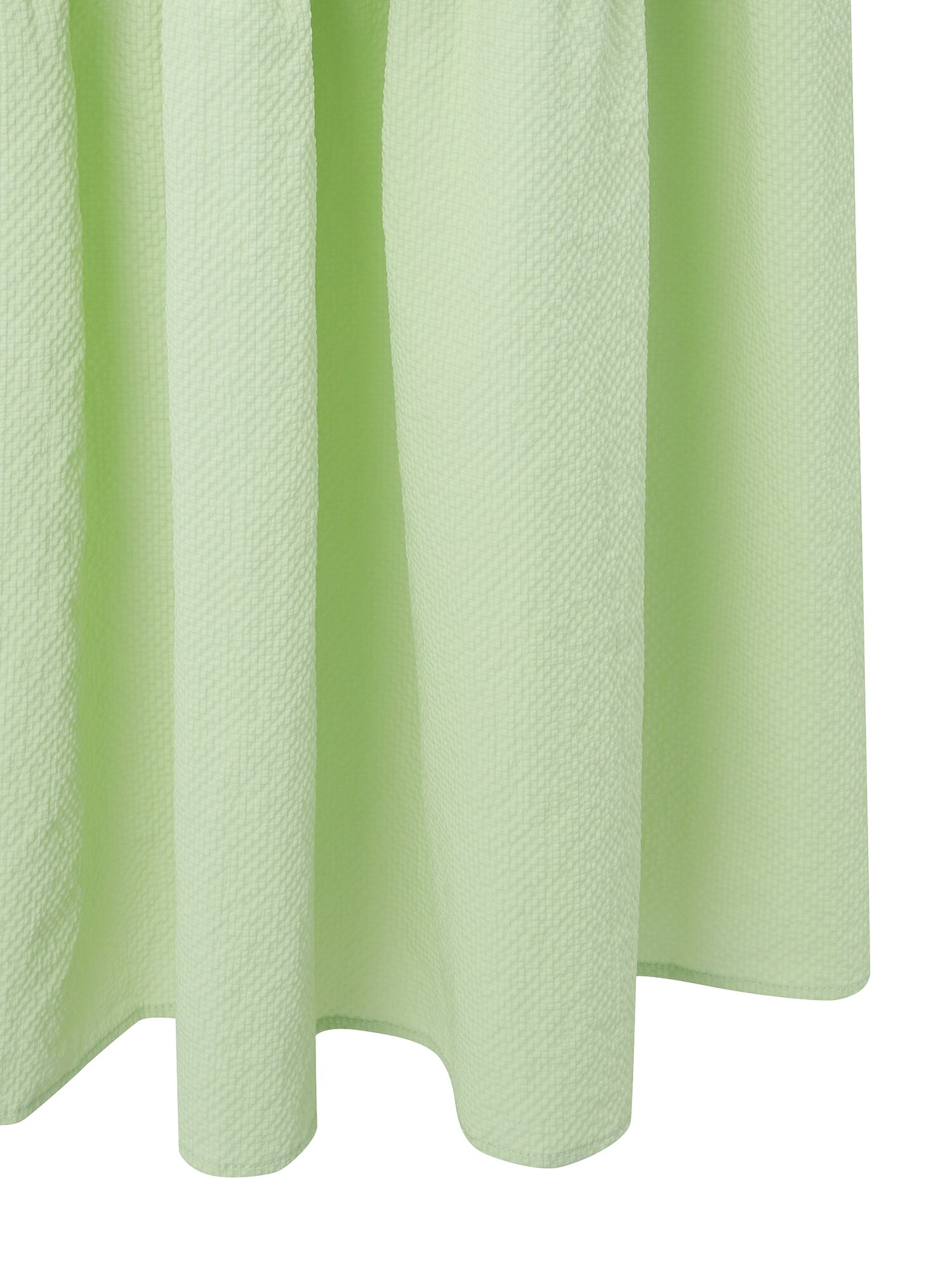 프릴 슬리브리스 롱 원피스 (LIME)