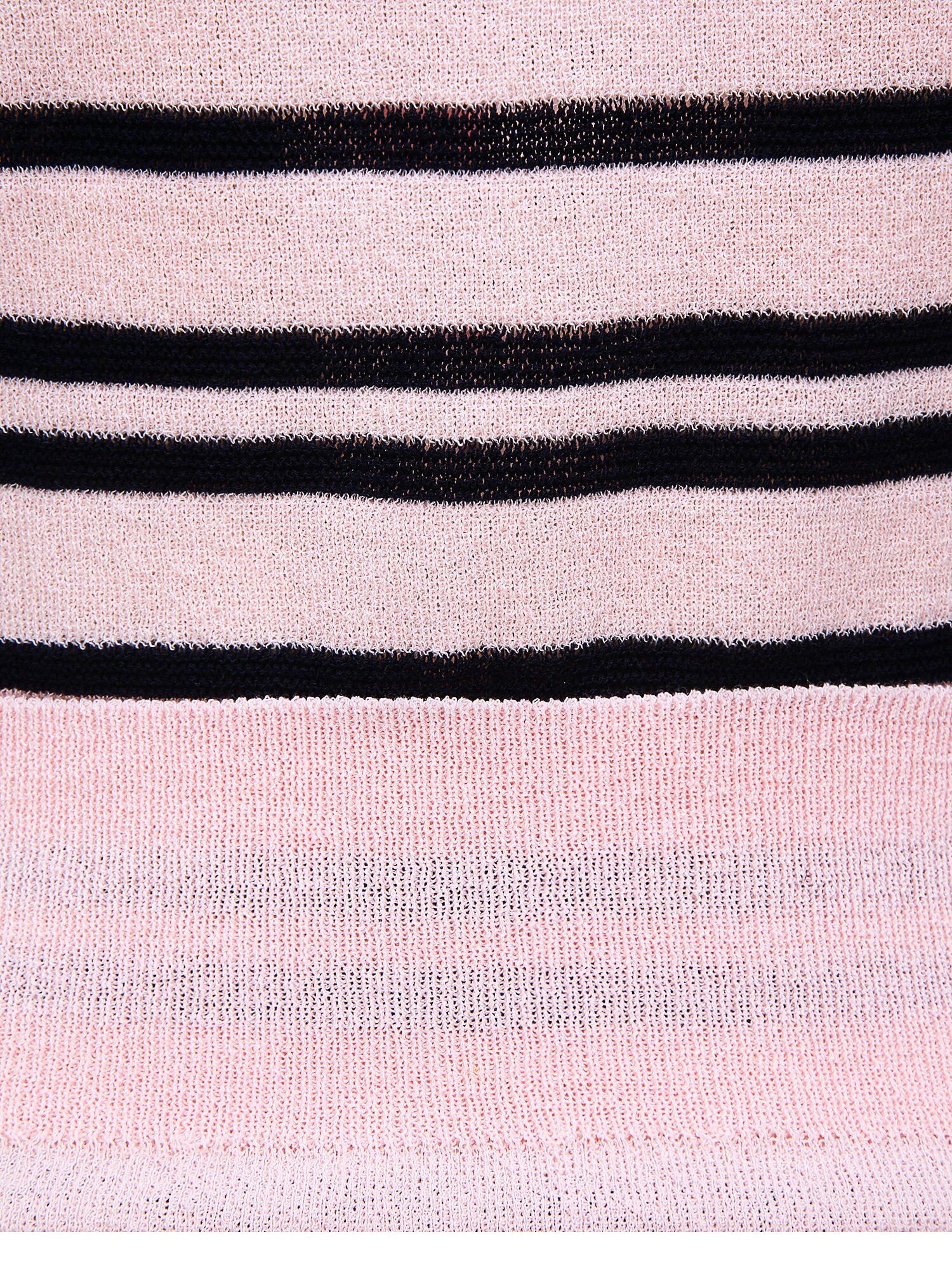 스트라이프 펀칭 브이넥 가디건 (STRIPE PINK)