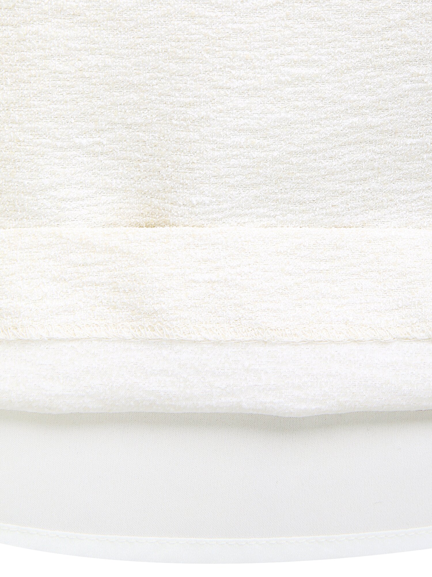 리본 라운드 칼라 플레어 원피스 (LIGHT BEIGE)