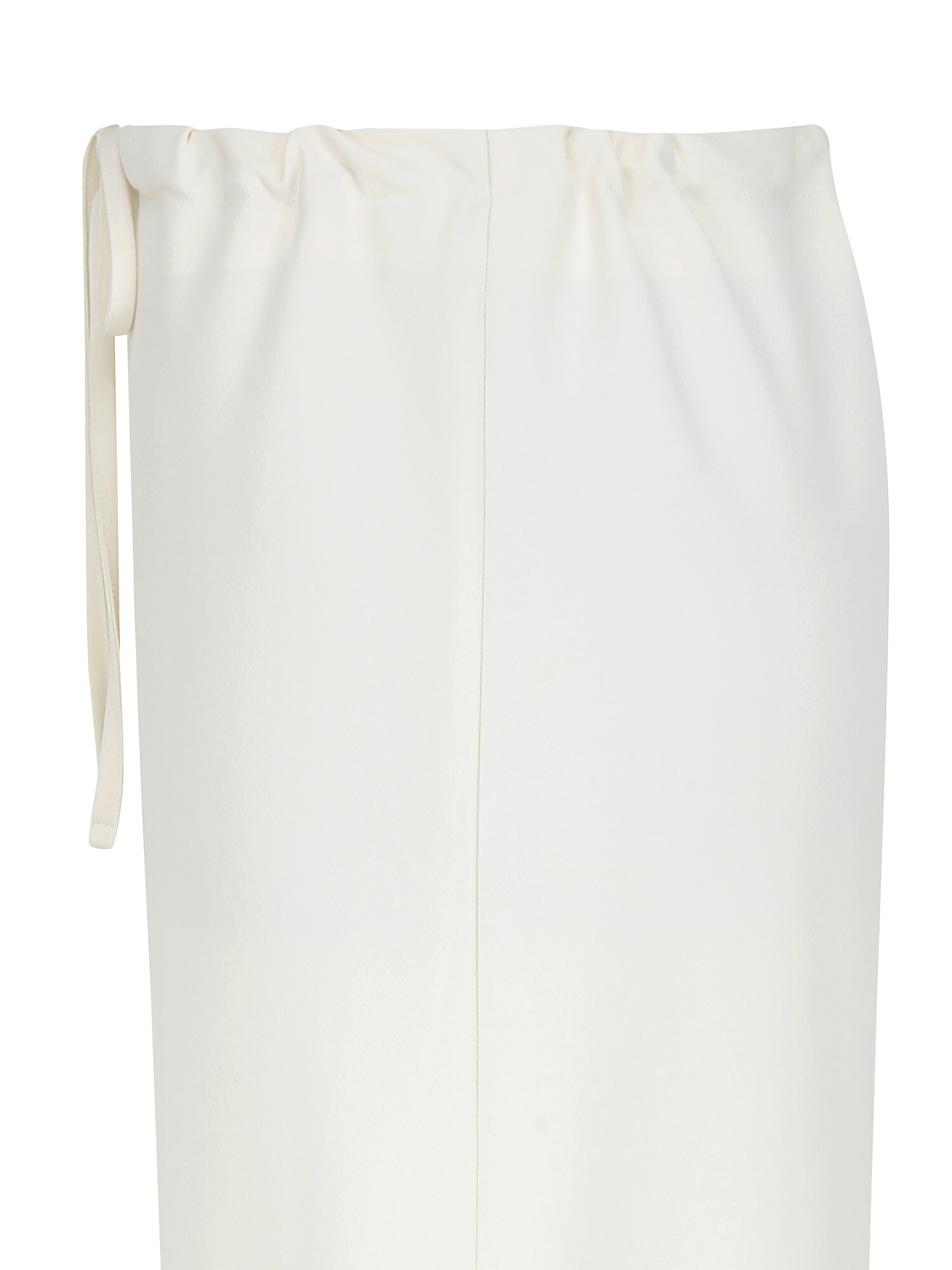 드로우스트링 A라인 스커트 (IVORY)