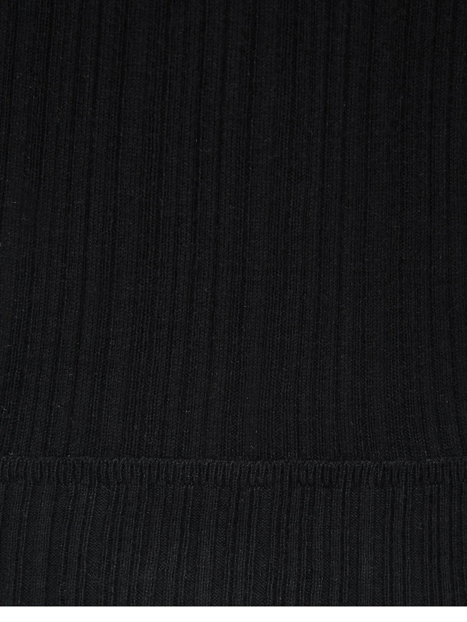 골지 돌먼 하프넥 풀오버 니트 (BLACK)