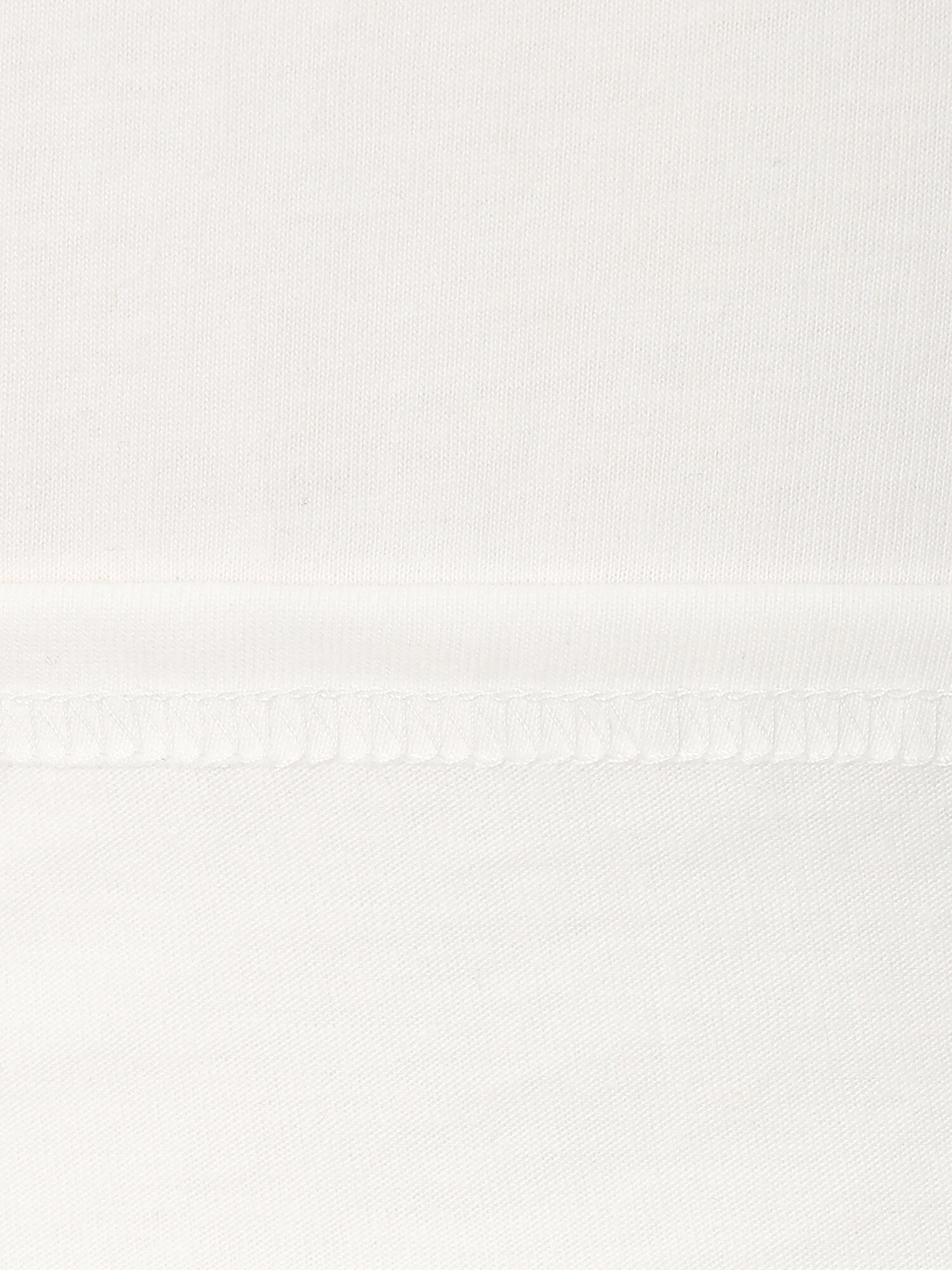 언밸런스 셔링 라운드넥 티셔츠 (IVORY)