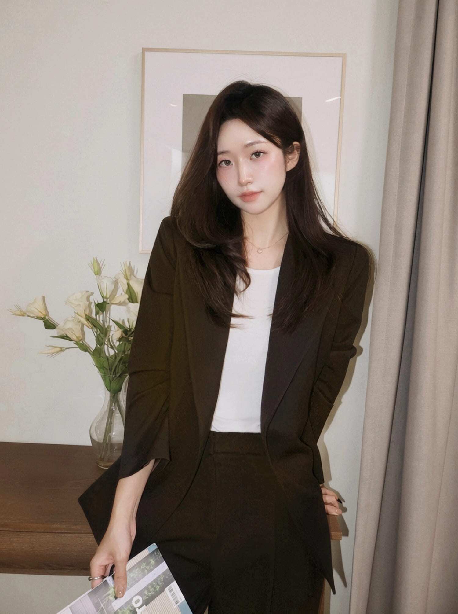 [2TYPE][2컬러] 르제로 아리아 벨티드 자켓