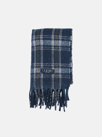 캐주얼 헤리티지 체크 목도리 울 방한 겨울 프린지 머플러 SALBBM003