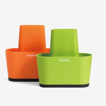 애니락 밀봉집게 보관통 (색상랜덤)