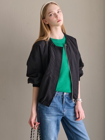 윈드 하프 집업 점퍼_2 Colors