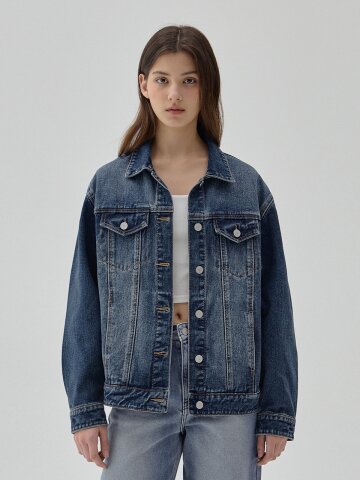 DENIM CLASSIC TRUCKER JACKET INDIGO R6