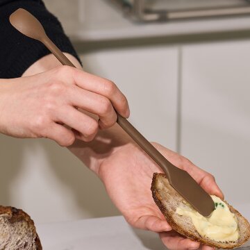 바겐슈타이거 플래티넘 실리콘 투웨이 스패츌라 스푼 코코아