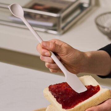 바겐슈타이거 플래티넘 실리콘 투웨이 스패츌라 스푼 크림 미스트