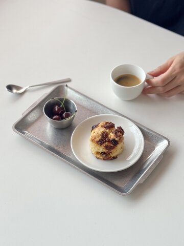 빈티지 스텐 직사각 쟁반 트레이 3사이즈
