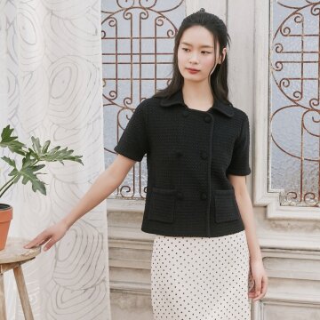 썸머 테입사 자켓 [블랙] 1종