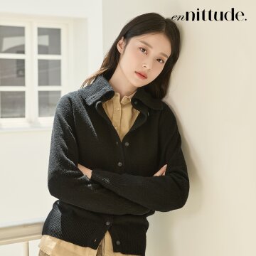 엔니튜드 홀가먼트 울100 가디건 3종 택1 243NT55