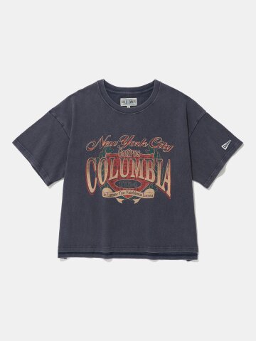 CU CAMPUS MINERAL WASHED WOMEN S/S T-SHIRTS_BLUE