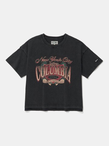 CU CAMPUS MINERAL WASHED WOMEN S/S T-SHIRTS_CHARCOAL