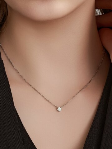 사각형 스퀘어 팬던트 목걸이 LMSTNN003