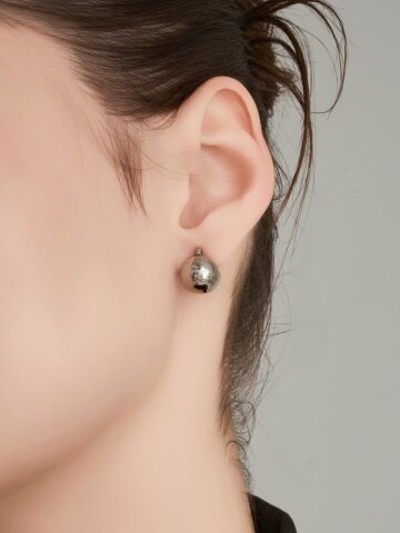 볼룸 볼 원터치 귀걸이 LMSTEE009