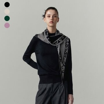 머플러 + 풀오버 SET