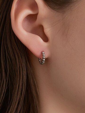 데일리 볼 원터치 링 귀걸이 LMSTEE003