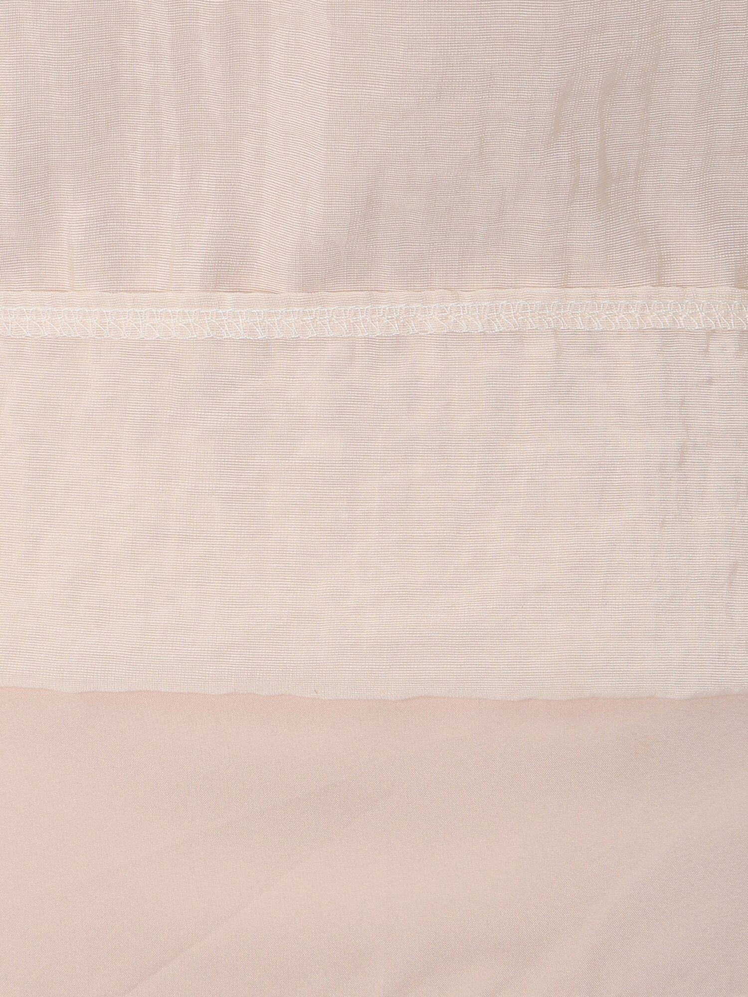 자카드 프릴넥 블라우스 (PINK)