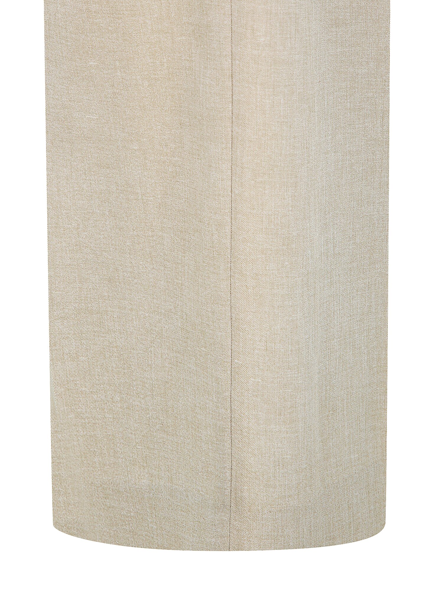 버튼 원턱 밴딩 와이드 팬츠 (BEIGE)