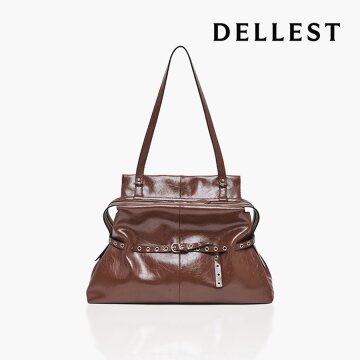 스트린 숄더백 라지 초코브라운 DST2041BFL