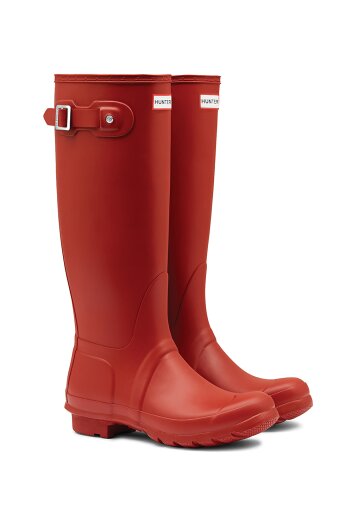 [WOMEN] 오리지날 톨 레인부츠 - 밀리터리레드 WFT1000RMAMLR