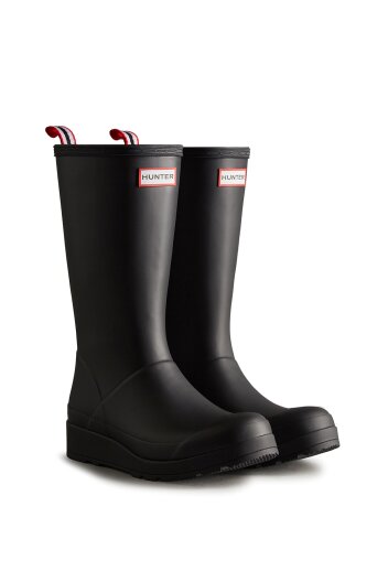 [WOMEN] 오리지날 플레이 톨 레인부츠 - 블랙 WFT2007RMABLK