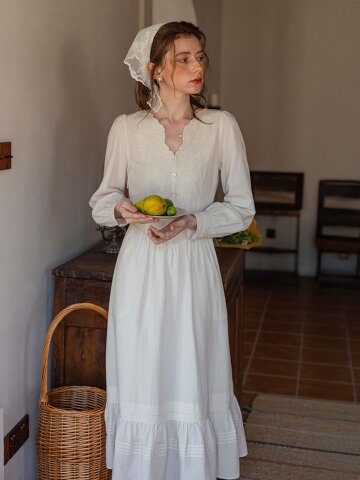 DA_Heavy stitch waist dress_2color