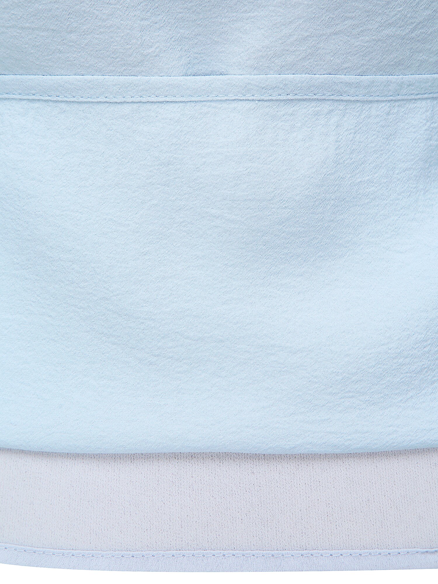 타이 핀턱 플레어 셔츠 원피스 (SKY BLUE)