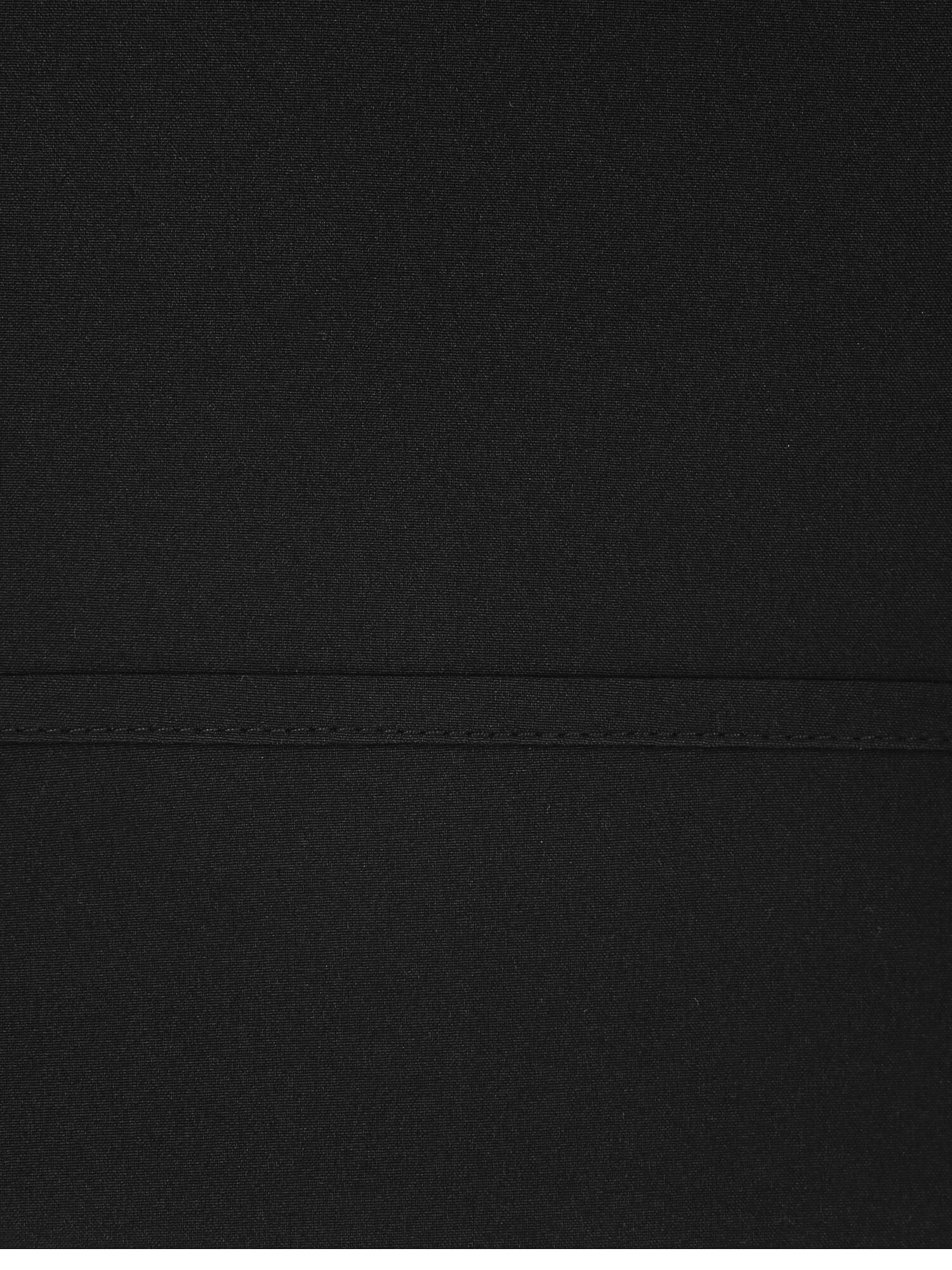 아웃 포켓 오픈 칼라 블라우스 (BLACK)