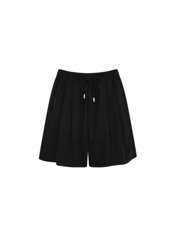 스트링 밴딩 하프 팬츠 