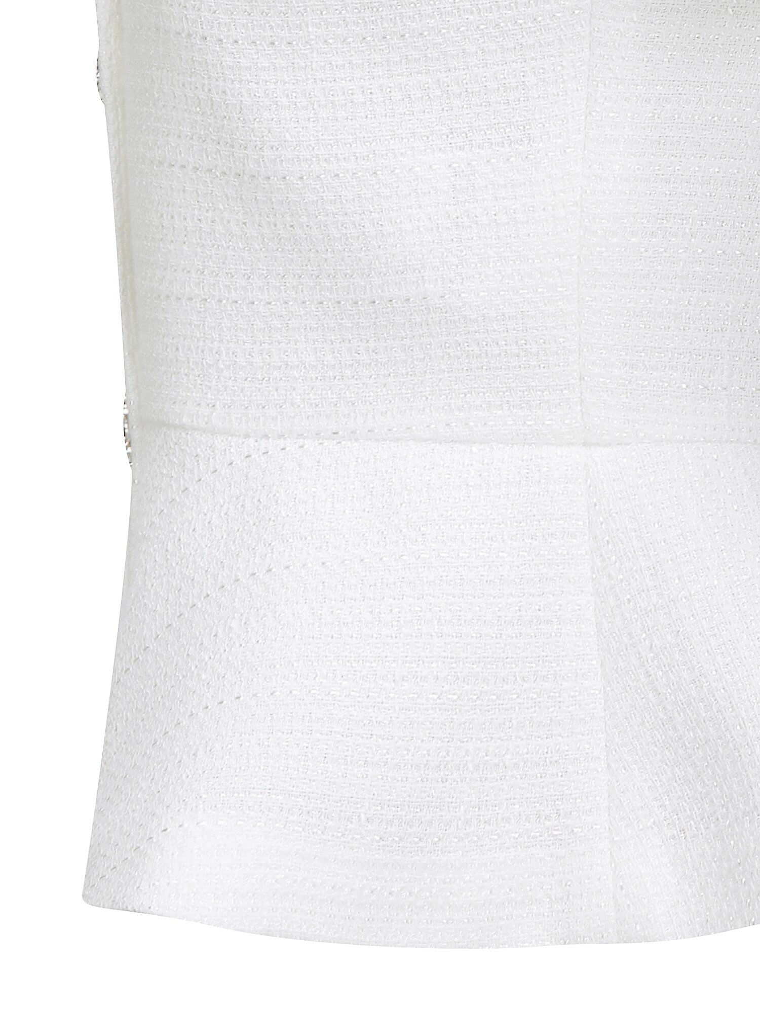 퍼프 스퀘어넥 페플럼 재킷 (WHITE)