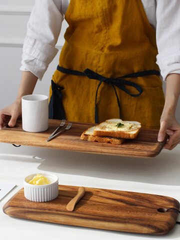 아카시아목 우드도마 나무 원목 도마 집들이선물 플레이팅 도마