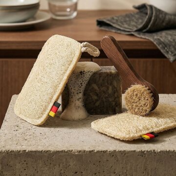 바겐슈타이거 메종클린 루파 스폰지 천연수세미 3P