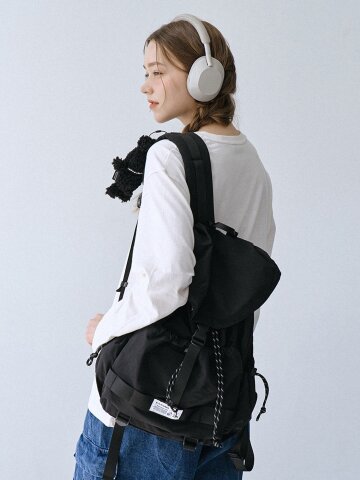 트루비 럭색 백팩 (블랙)