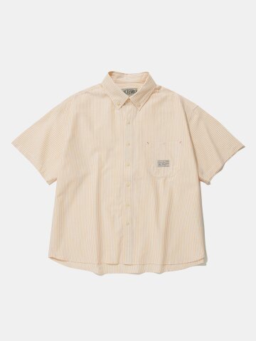 SL-LABEL ONE POCKET OXFORD S/S SHIRTS_YELLOW STREETS