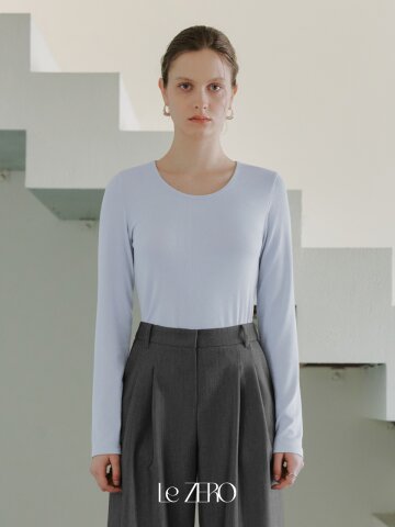 [2컬러] 르제로 라이트 라운드넥 티셔츠
