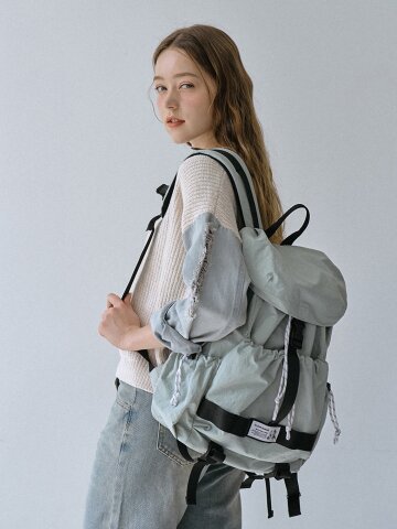 트루비 럭색 백팩 (민트그레이)