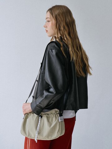 트루비 크로스백 (베이지)